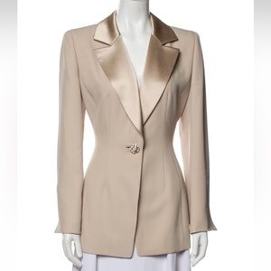 Vintage Badgley Mischka Blazer with embellished button